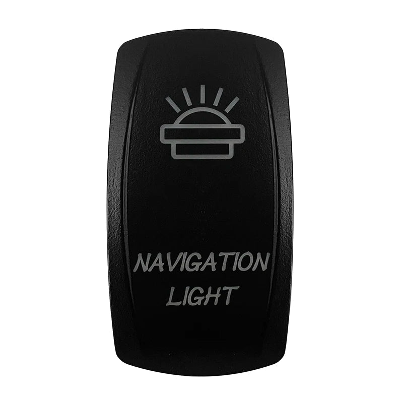 CUSTOM Dual RED Led Laser Etched Rocker Switch ON-OFF ON-OFF-ON (SPST DPDT) for ARB/Carling/NARVA 4x4 Caravan Accessories SUV