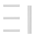180 Degree Bright LED Tube T5 Light AC220v 230v 60cm 10w 30CM 6W LED T8 Integrated Driver Fluorescent Lamp Bulb Cold Warm White