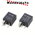 12V/24V 30A Violet Series 4-pin/5-pin Automotive Relay Air Conditioning Oil Pump Truck Relay