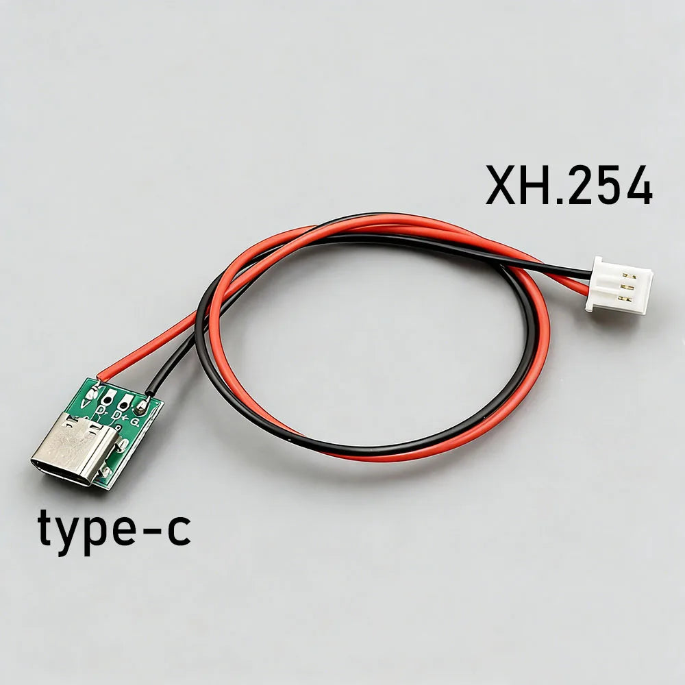 Type-c PCB With Cabel Converter Adapter Micro USB To DIP Female Connector Breakout Board Charging Cable Soldering Board Socket