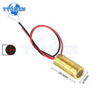 1/3/5pcs 650nm Laser Diode 5mW Laser Head 9mm 3V Red Point / Line / Cross Copper Head Lasers Cross Diode Module Industrial Class