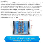1PCS MAX3232 Serial Port Mini RS232 to TTL Converter Adaptor Module Board miniRS232 MCU 2/4/8 serial port conversion module