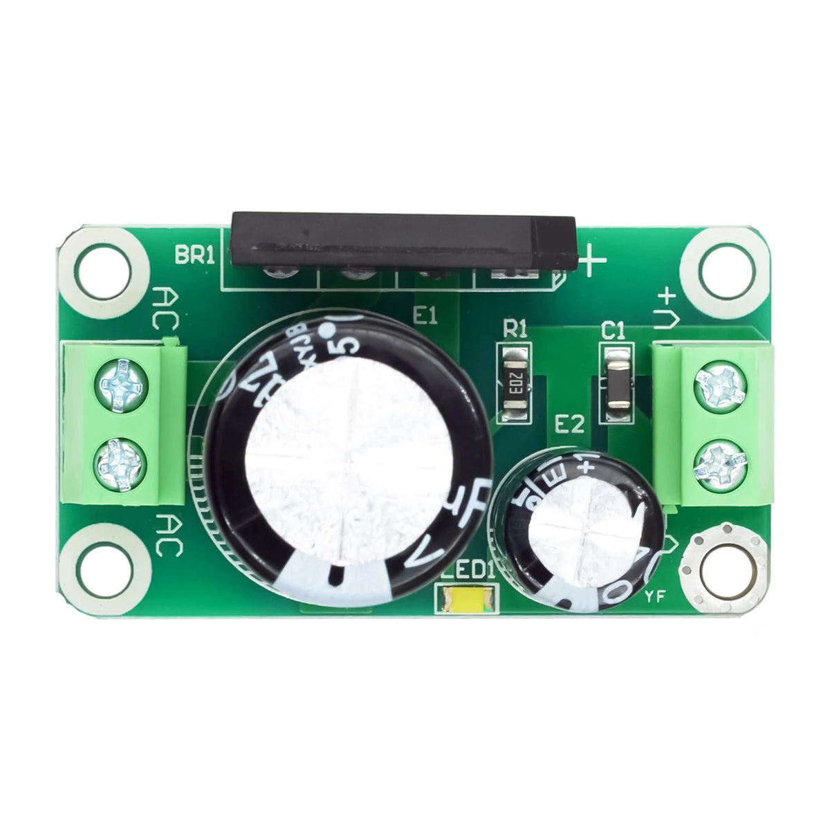 8A 4700UF/35V Single Power Supply Rectifier Filter Board Power Amplifier Non Regulator Power Module
