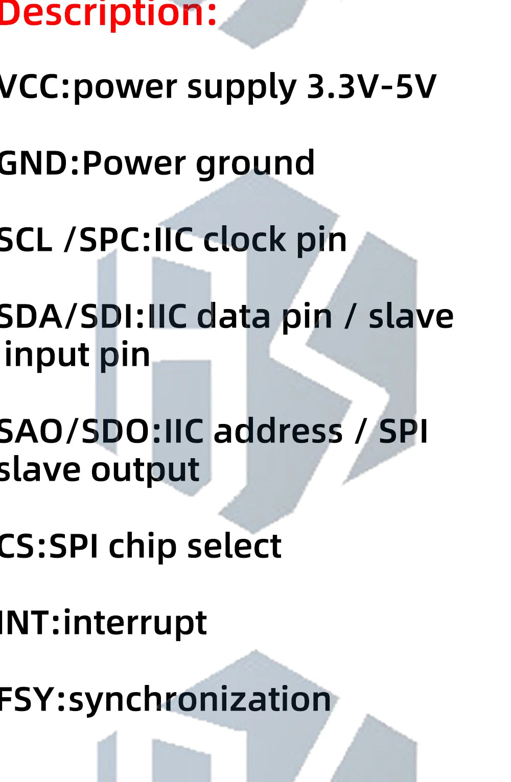 DC 3.3-5V ICM-20602  ‌‌ICM-20948  High Precision Low Noise Six Axis Gyroscope Acceleration Module for arduino