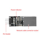 USB /Pin header/ Type C to RJ45 Ethernet Interface Module CH397A Module USB to Ethernet Interface Module USB to RJ45