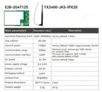EBYTE E28-2G4T20SX E28-2G4T27SX E28-2G4T12S Lora Wireless Module 2.4Ghz E28 UART Series Transmitter Receiver RF Module