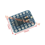 TXB0104 4-Channel Bidirectional Logic Level Shifter Module Auto Direction Sensing 3.3V/5V Logic Converter for I2C SPI UART