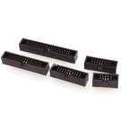5Pcs DC3 1.27mm Pitch IDC Box Header Connector Straight Pin FC Cable Socket (8P-60P) PCB Board Terminal Block