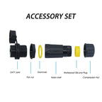 RJ45 Connectors Tool Free CAT6A, CAT7 Field Termination Plug Shielded RJ45 Modular Plugs for 2000MHz 40G