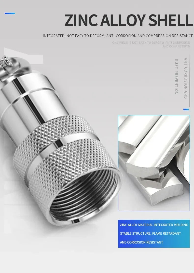 5/10/20 Set GX12 GX16 GX20 Docking Connector 2 3 4 5 6 7 8 9 10 12 14 15 Pin Male Female Aviation Plug Socket Circular Connector