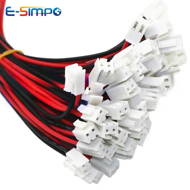 10pcs JST VH3.96 22AWG 20cm Single Male Housing Plug Connector Wire Cable 2/3/4/5/6/7/8/9/10Pin with DIP RA SMT Pin Wafer