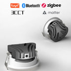 3CCT Tuya Bluetooth/Zigbee Matter Recessed Smart LED COB Spotlight Ultra Thin Anti-glare High CRI 95 Aluminum Ceiling Lamp