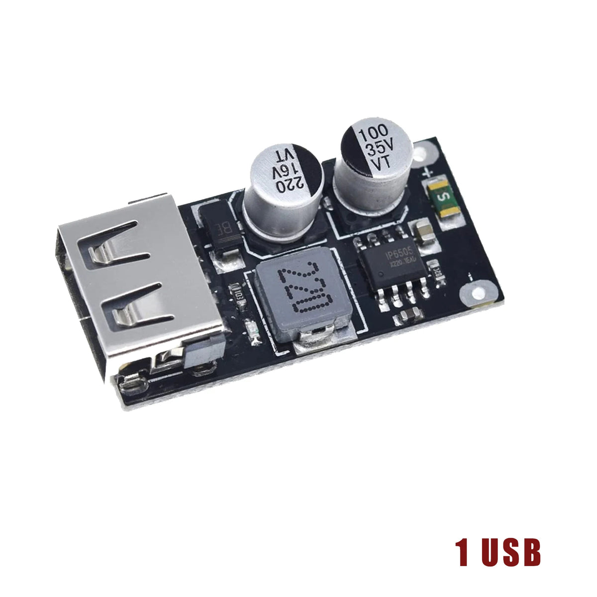 6-32V 9V 12V 24V to 5V 3A Fast Charging Module USB QC3.0 QC2.0 DC-DC Buck Converter Step-Down Quick Charger Circuit Board