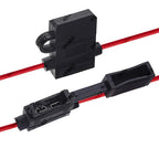 1A 2A 3A 4A 5A 15A-50 ATC Medium Blade Waterproof Fuse Holder For Automobile 32V 18/16/14/12/10AWG Standard Fuse Insert 7.5A 10A