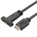 Type E to Type C Front Panel USB C Extend Cable Adapter USB3.1 Converter PC Case PCI Extention Header Data Transfer Wire