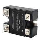 Solid State Relay Compatible with Crydom D5D10 SSR Input 3.5-32VDC Output 500VDC 10A