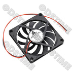 Gdstime 80mm Fan DC 5V 12V 24V 80x80x10MM Brushless Cooling Fan 8010 Double Ball Cooler 8CM Axial Fan for PC Case CPU Cooling