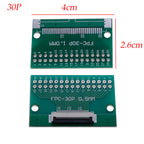 FPC FFC Flexible Cable Adapter Board 0.5mm Pitch Connector SMT to 2.54mm 16P/18P/20P/22P/24P/26P/30P/36P/40P/45P/50P/56P/60P/80P