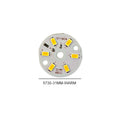 3/5/10PCS Round LED Light Board DC 5V 3W Low Voltage 5730 2835 SMD LEDs 3000K Warm or White 6000K Dimmable Bulb Lamp Panel