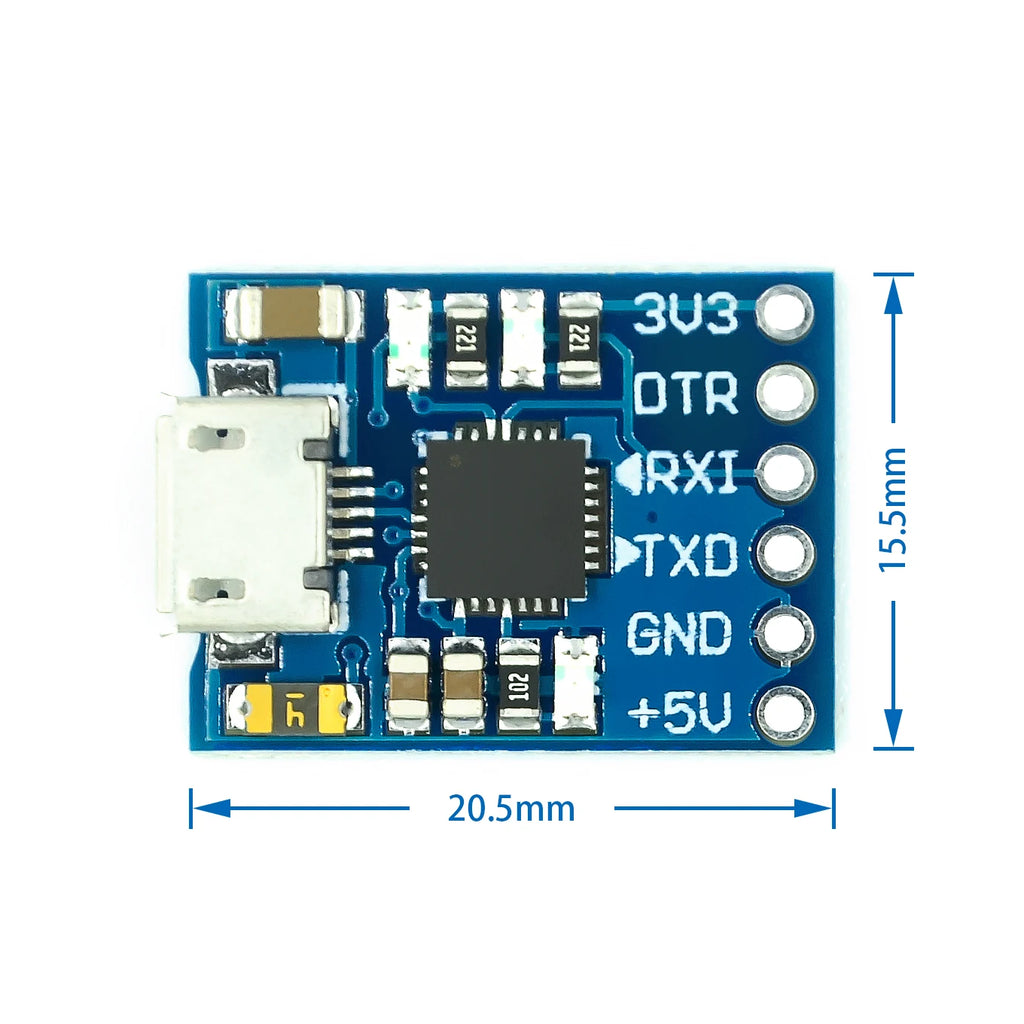 MCU2012 CP2102 MICRO USB to UART TTL Module 6Pin Serial Converter UART STC Replace FT232