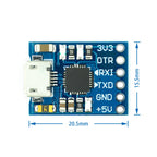 MCU2012 CP2102 MICRO USB to UART TTL Module 6Pin Serial Converter UART STC Replace FT232
