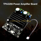 12PB Power Amplifier Board,2.0 Channel 300W +300W, 24-40V Power Amplifier Module TPA3255 for Store Home Theater