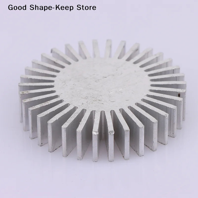 dailyAlloy Aluminum COB Radiator Diameter 50mm 3~7W High Power Led Heatsink Sunflower Solid Radiator Round Daily products