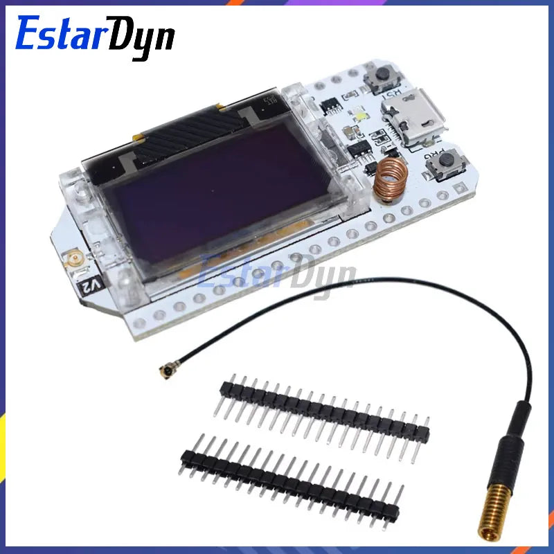 SX1276 ESP32 LoRa 868MHz-915MHz 0.96 Inch Blue OLED Display Bluetooth WIFI Kit 32 Development Board