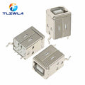 10Pcs Square USB Socket USB B Type Female 180 Degree PCB Welding Parent Connector For Printer Data
