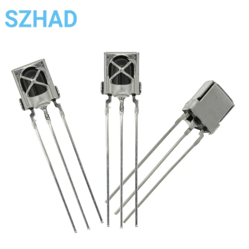 10-1000PCS Universal IR Infrared Receiver Sensor Module 1838 TL1838 VS1838B 38Khz Diode CHQ1838 