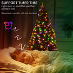 DC5V WS2812B Addressable  LED String  Transparent Green Black Wire WS2812 3PIN Wire RGB Strip Christmas Lights Waterproof Decor