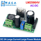 LM2596HV AC/DC to DC Buck Step Down Converter Power Supply Module LM2596 3v 3.3V 5V 6V 9V 12V 15V 24V AC 5V-30V, DC 5V-50V