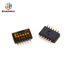 5Pcs SMD SMT 1.27mm DIP Switch Slide Type 1/2/3/4/5/6/8 Position for PCB Board