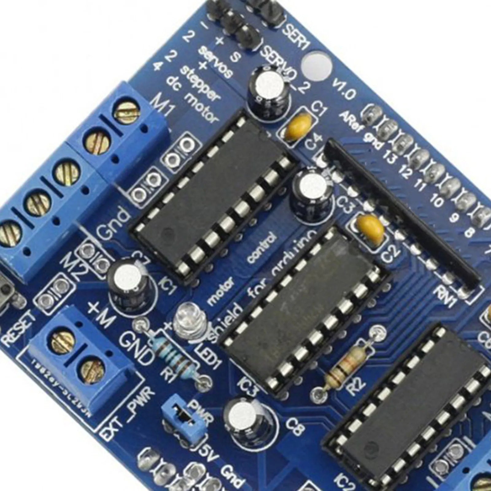 L293D Motor for Compatible with Mega Duemilanove 4 Dc Motors Or 2 Stepper Or 2 High