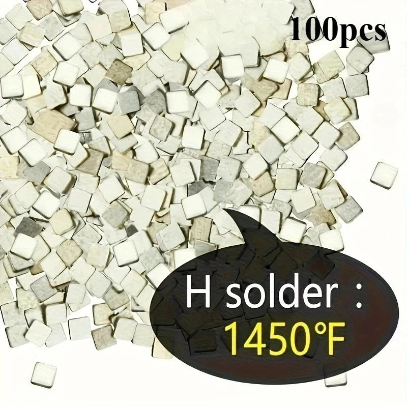 2*2mm Silver Solder Sheets - High/Medium/Low Temperature Options for DIY Jewelry Welding & Crafting