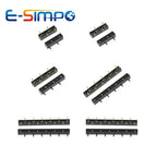 50pcs 2.54mm SMT Female Pin Header Socket Type 1/2 Single Row 2/3/4/5P 6P 7/8P 10P 20P~40p PH8.5 PH5 Short Profile PCB Connector