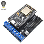 AEAK Node MCU Development Kit NodeMCU + Motor Shield Esp Wifi Esp8266 Esp-12e diy rc toy remote control Lua IoT smart car Esp12e