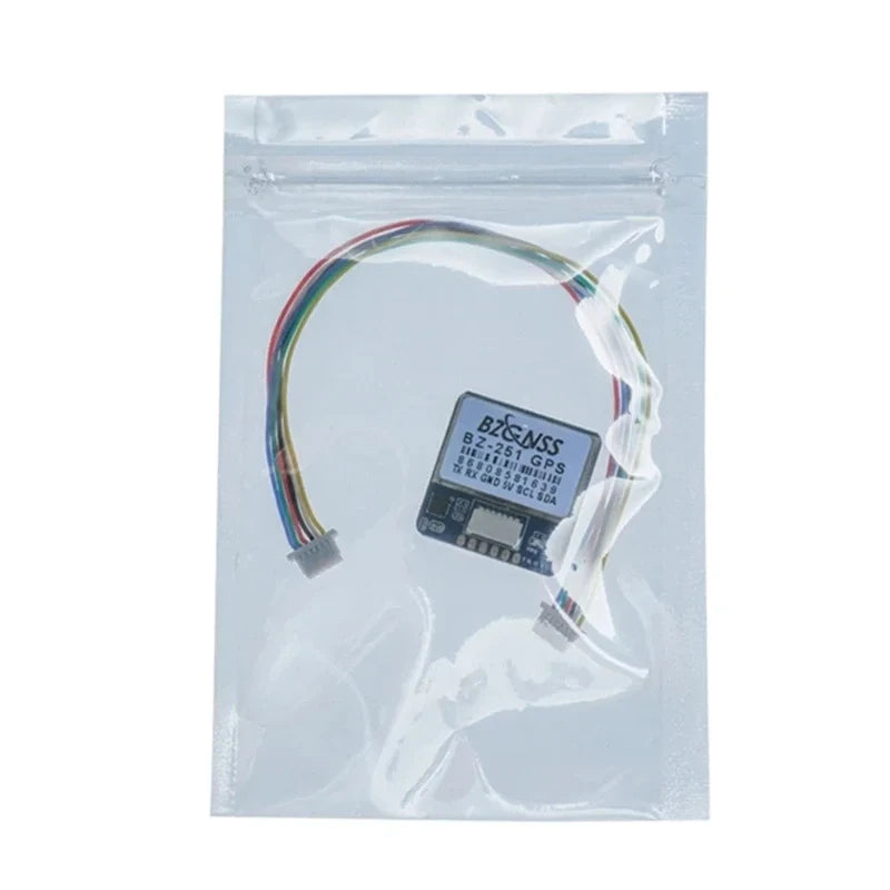 BZGNSS BZ-251 BZ-181 BZ-121 GPS Module Dual Protocol FPV Return Hover F7 F4 Flight Control Fixed Wing Return Rescue Drone Model