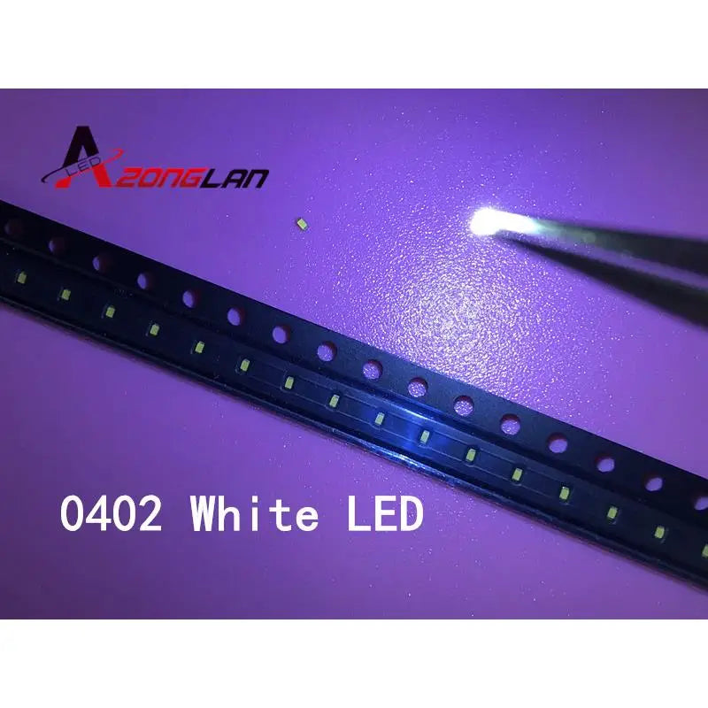 0402 SMD LED 500/1000/4000pcs Diode Full Colors Assorted Kit Super Bright 1005 SMD LED Chip for PCB DIY Electronic Projects
