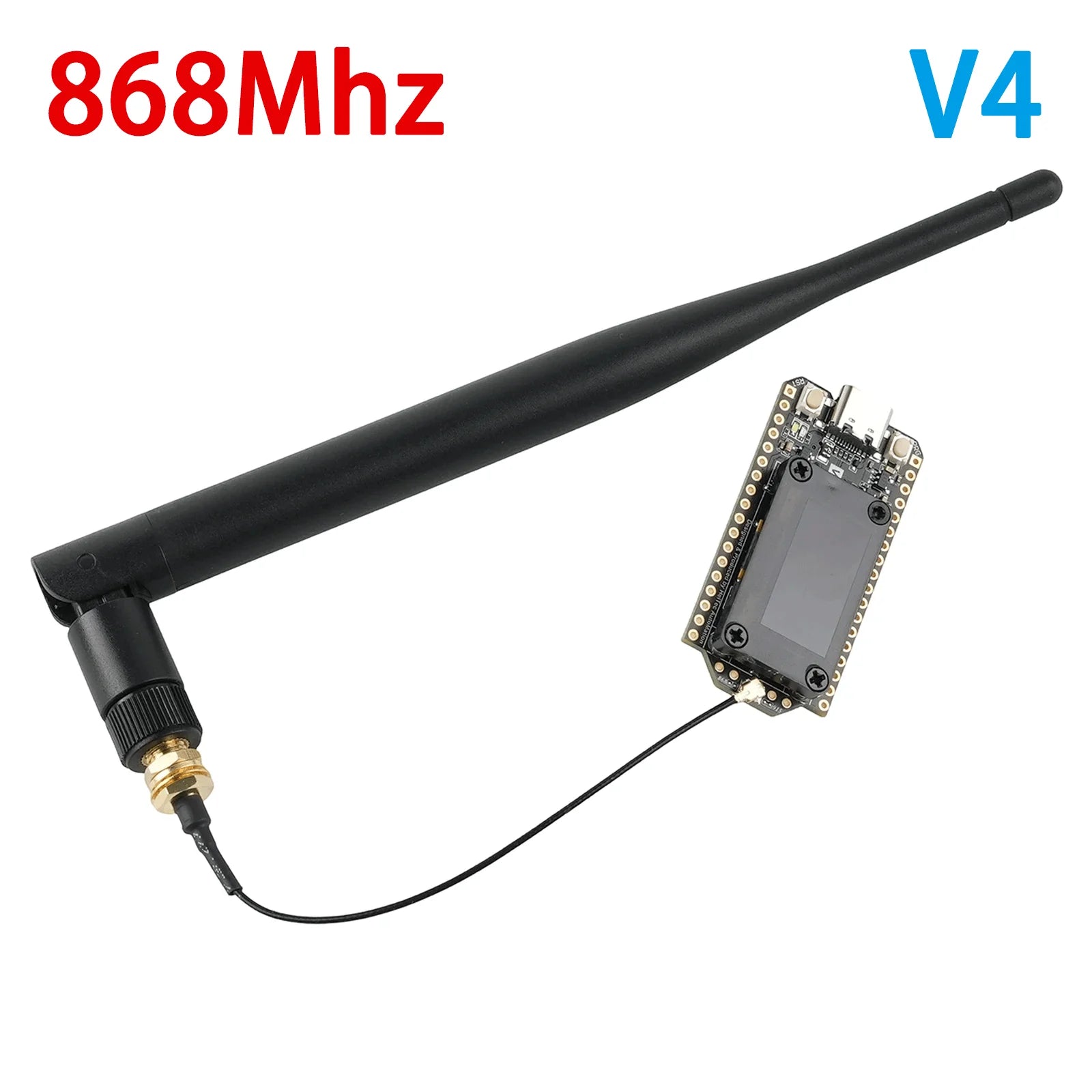 Heltec LoRa32 V4 ESP32 SX1262 LoRa Dev Board With GPS And 0.96" OLED Solar Powered For Arduino Mesh Network IoT