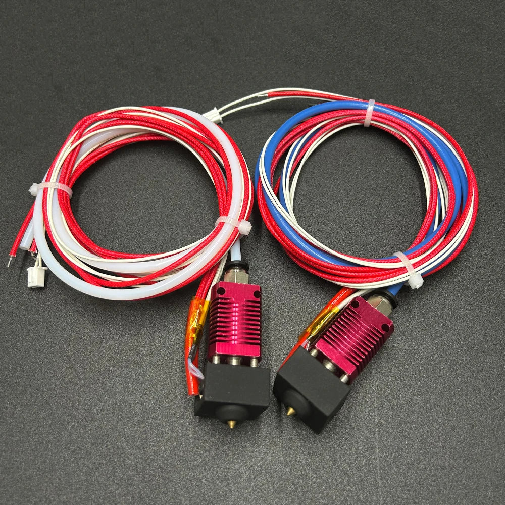 Ender-3/Ender-V2/CR10 Hotend Kit MK8 J-Head 0.4mm Nozzle With Heater Thermistor For Ender-3/V2/ CR10 3D Printer Parts DIY KIT