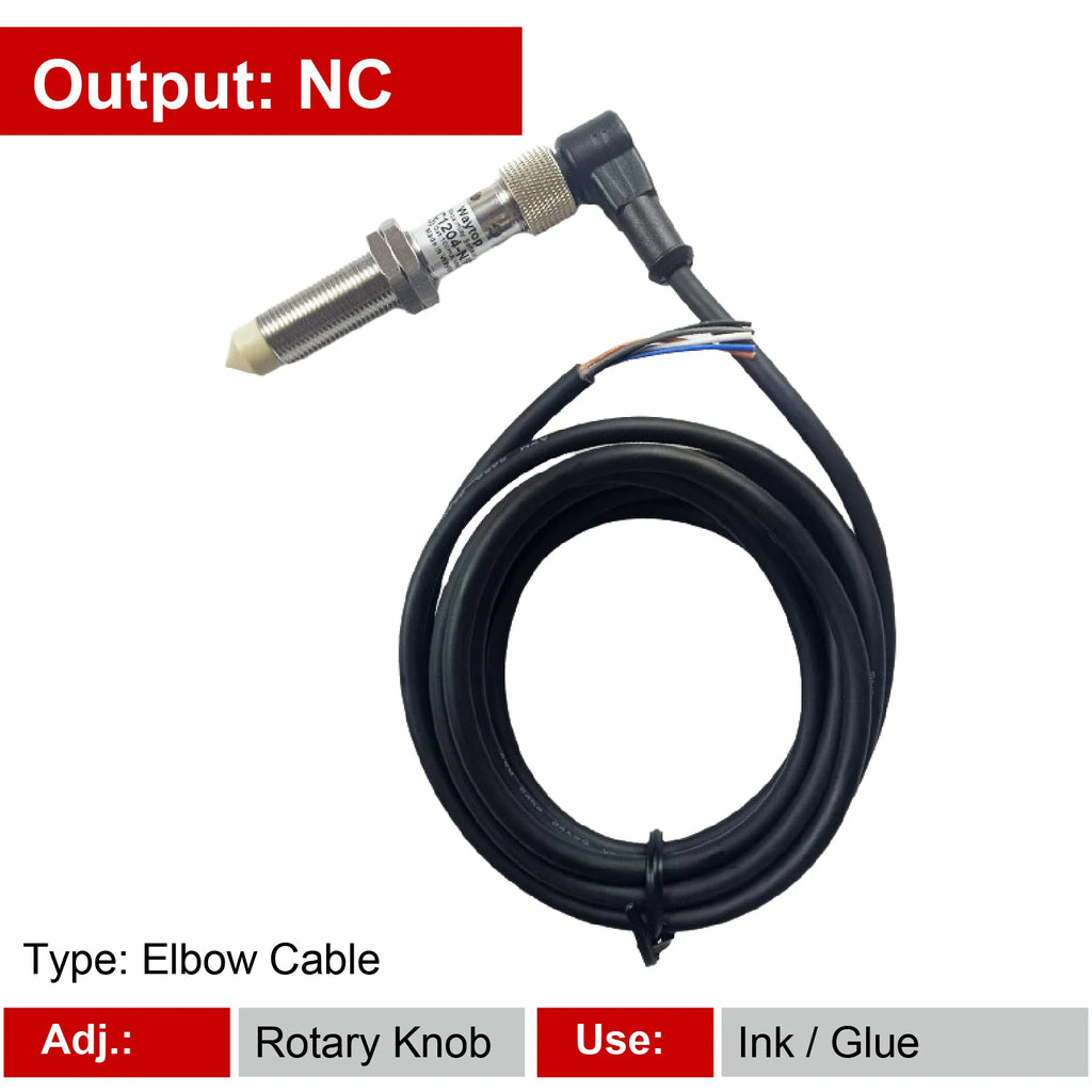 WKC1204 Capacitive Liquid Level Sensor Oil Glue Level Switch DC12-24V NPN PNP for Dispensing Potting Filling System