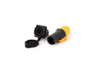 10pcs New 3Pins Waterproof Locking Male Cable Plug Female Chassis NAC3MPX or NAC3MX-W + NAC3FPX + Powercon Connector NAC3FX-W