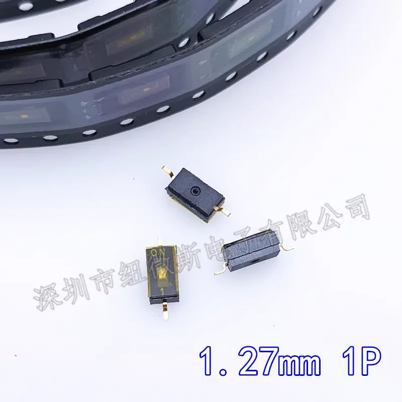 5Pcs 1.27mm Pitch Dip Switch SMD SMT Slide Type Switch 1P/2P/3P/4P/5P/6P/8P/10Pin Position