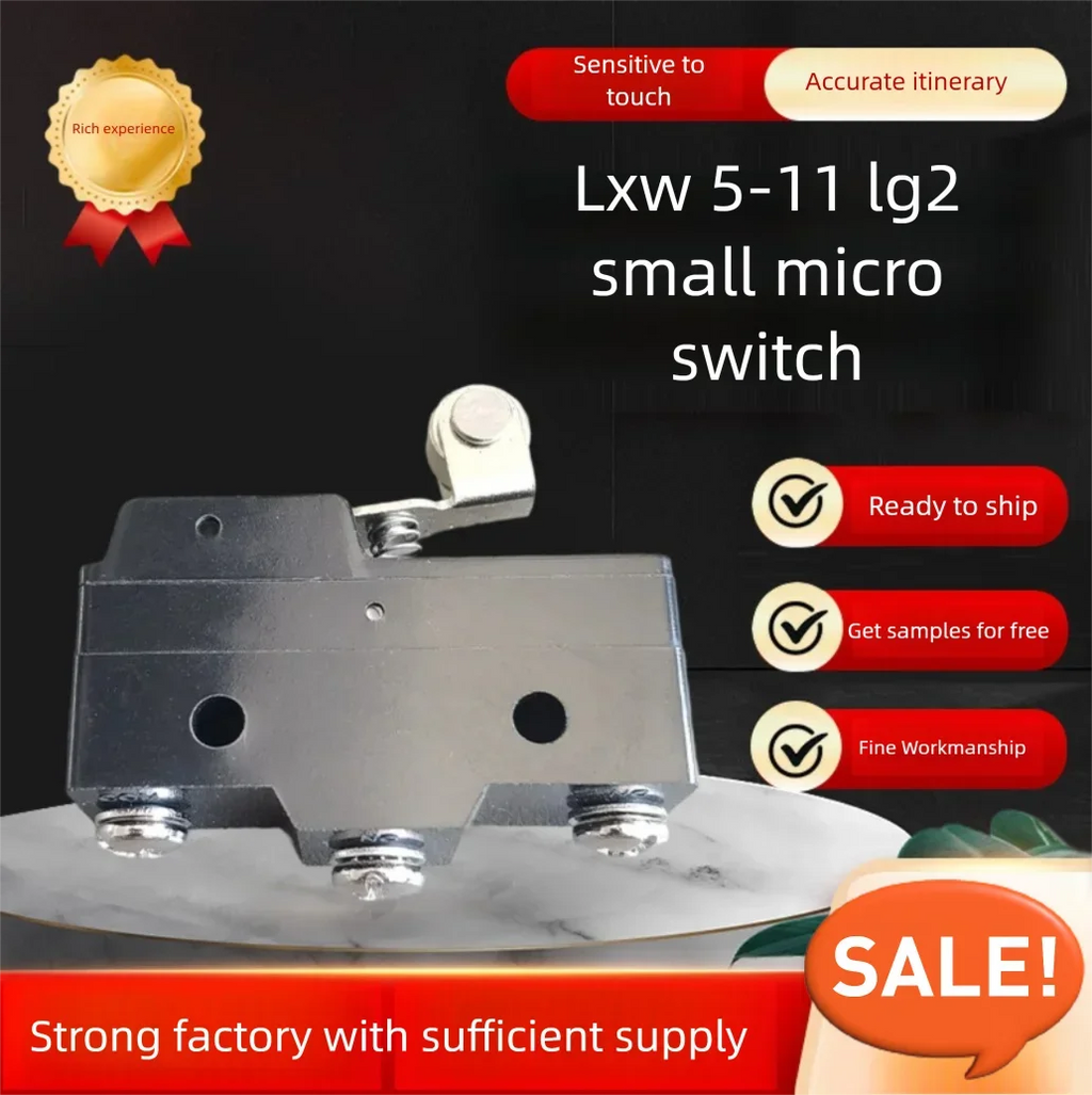 LXW 5-11 G 2 Small Micro Switch Durable Practical Excellent Material Compact Size for Electronics