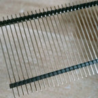 50pcs 2.54mm Single Row Double Plastic Extended Pin Breakable Rohs 1x40P Needle L25/30/45/50/50/58/70/78.mm