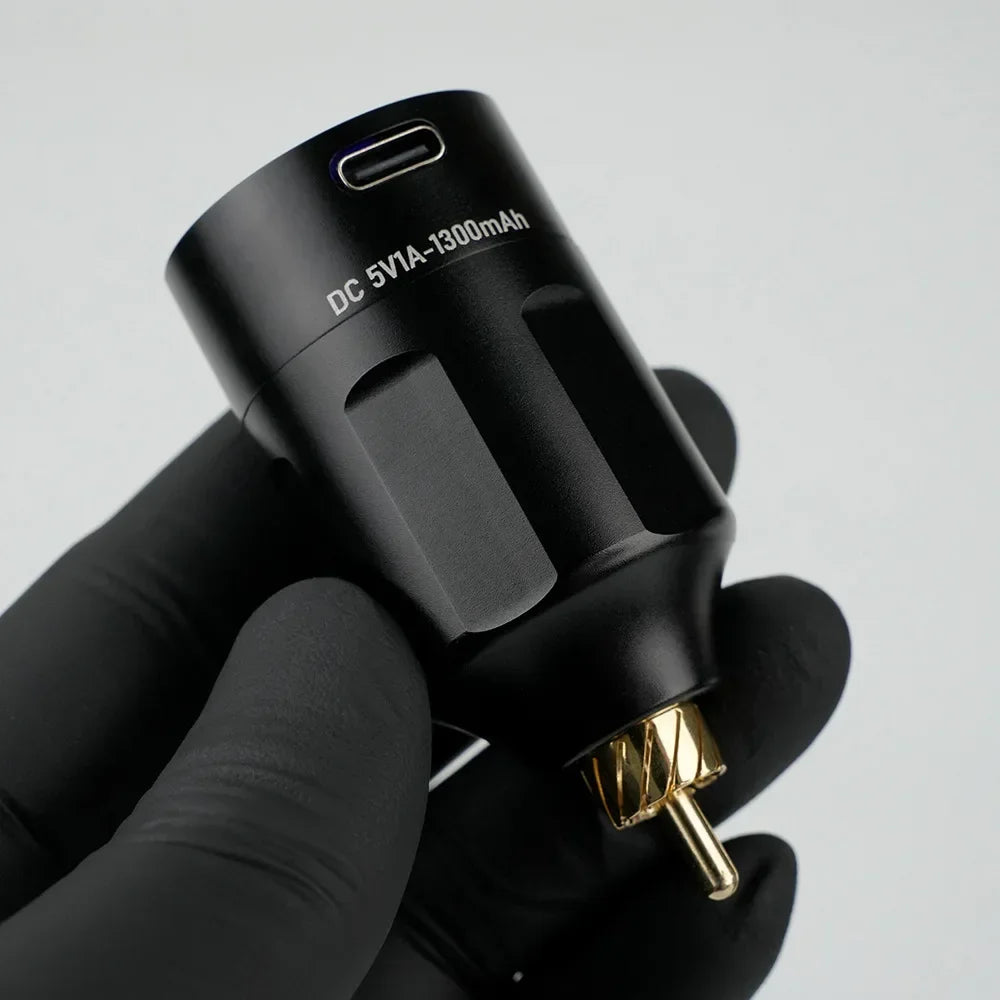Mini Wireless Tattoo Power Supply LED Screen DC/RCA Tattoo Battery Pack Rechargeable Power Supply