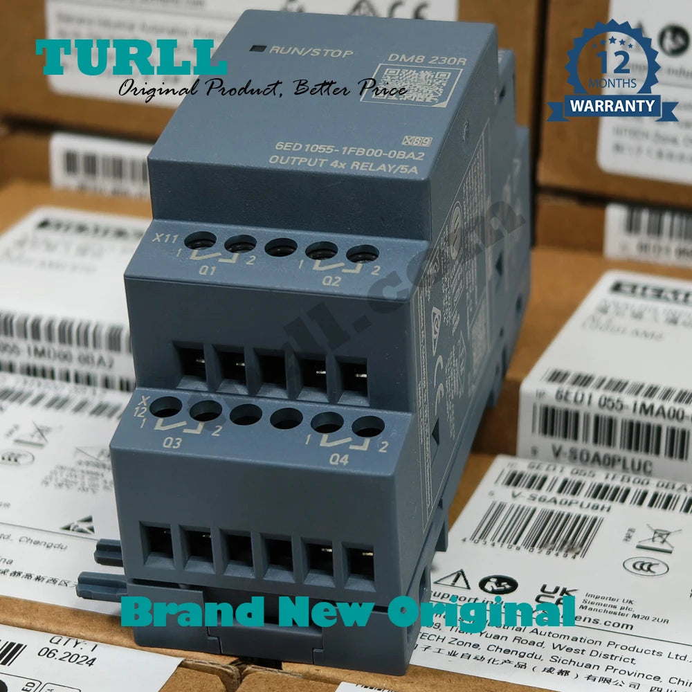 SIEMENS PLC logo, 6ED1052-1MD08/1CC08/1FB08/1HB08/0BA2, 6ED1055-1FB00/1MB00/1MA00/1MM00/1NB10/1FB10-0BA2, Original Brand New
