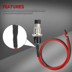 10PCS Momentary Push Button Switch 1A 250VAC Small Pushbutton Switch Wired OFF/(ON) Momentary Switch SPST Mini Switch 2 Pin