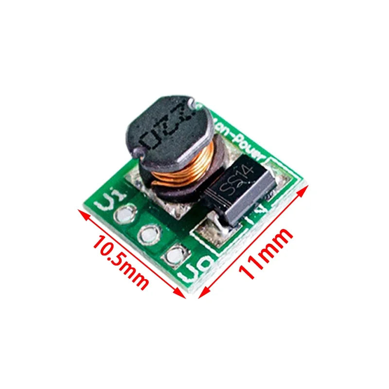 5pcs DC-DC 0.9-3.3V to 3.3V 500mA 0.9-5V to 5V Mini Step Up Boost Power DC to DC For Arduino Voltage Converter Module